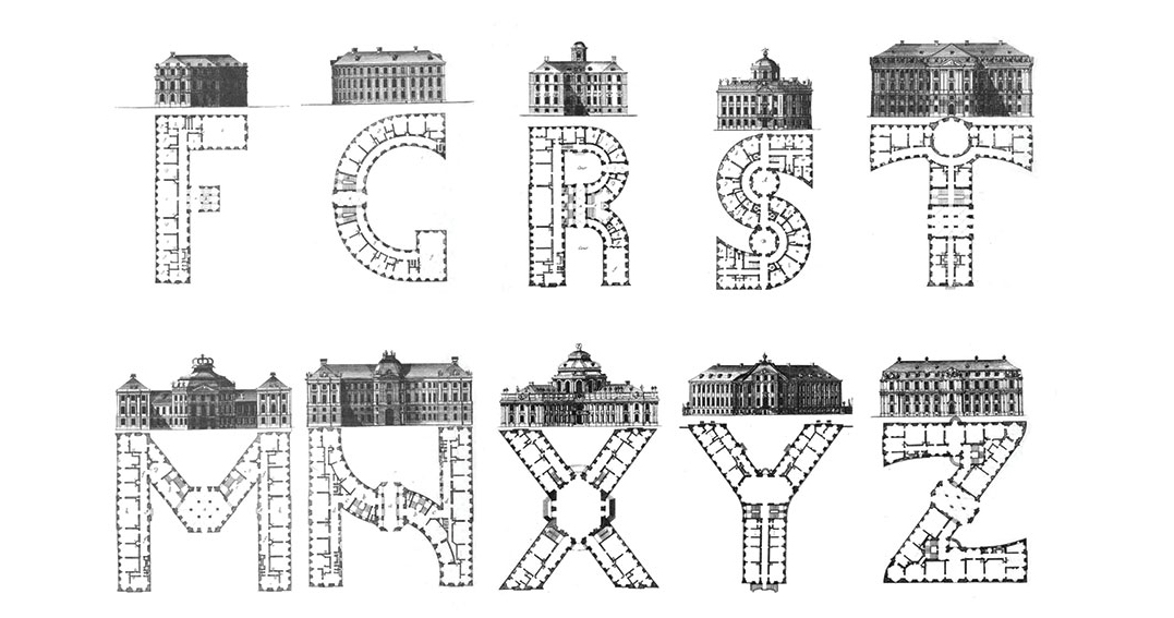 Architectural-alphabet-Johann-David-Steingruber-1773-4