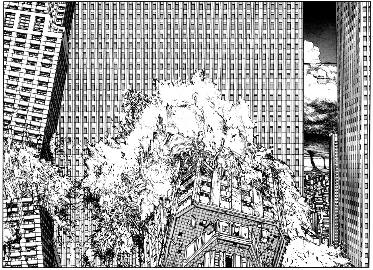 destruction tokyo dessin