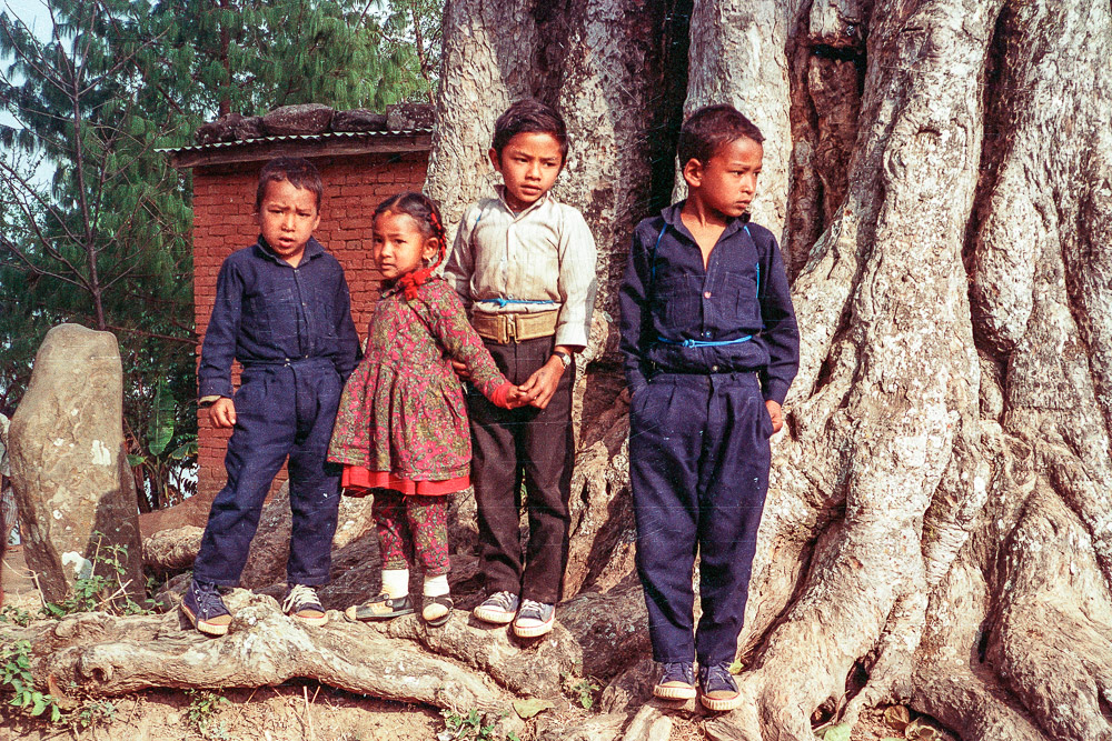 enfants tibetains portrait