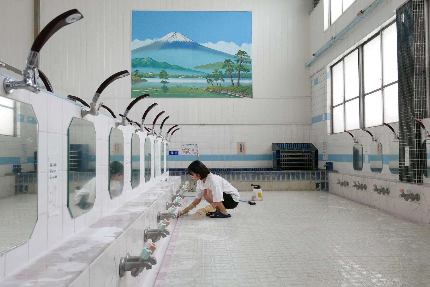 Nuages flottantsSentô, les bains publics au Japon